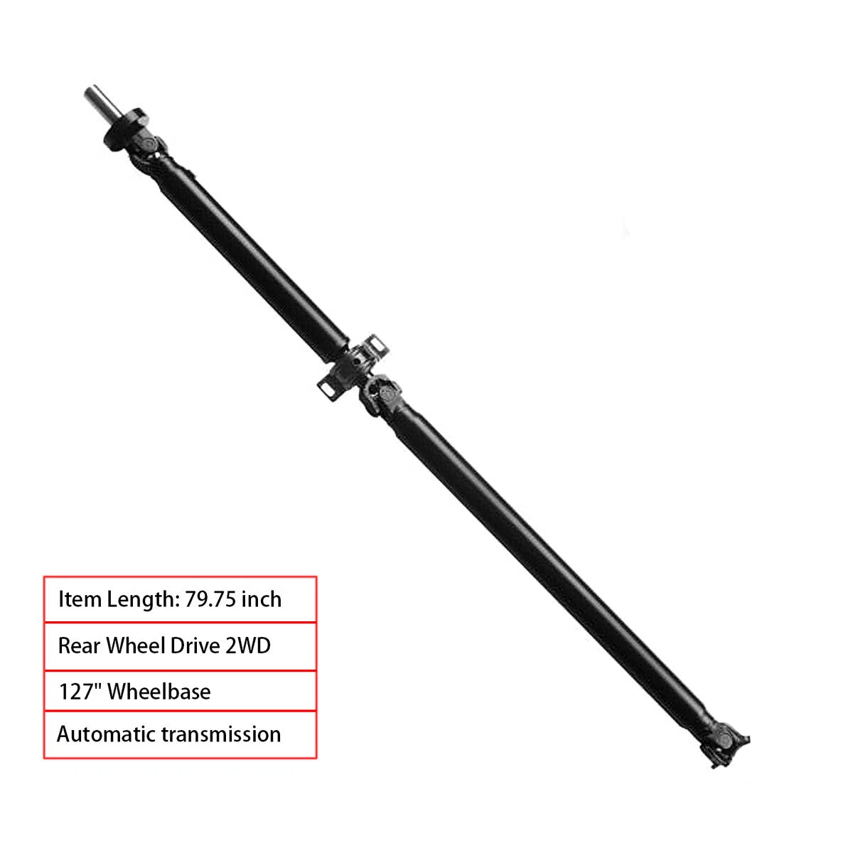 Rear Driveshaft Prop Shaft Assembly for Toyota Tacoma (2005–2015)