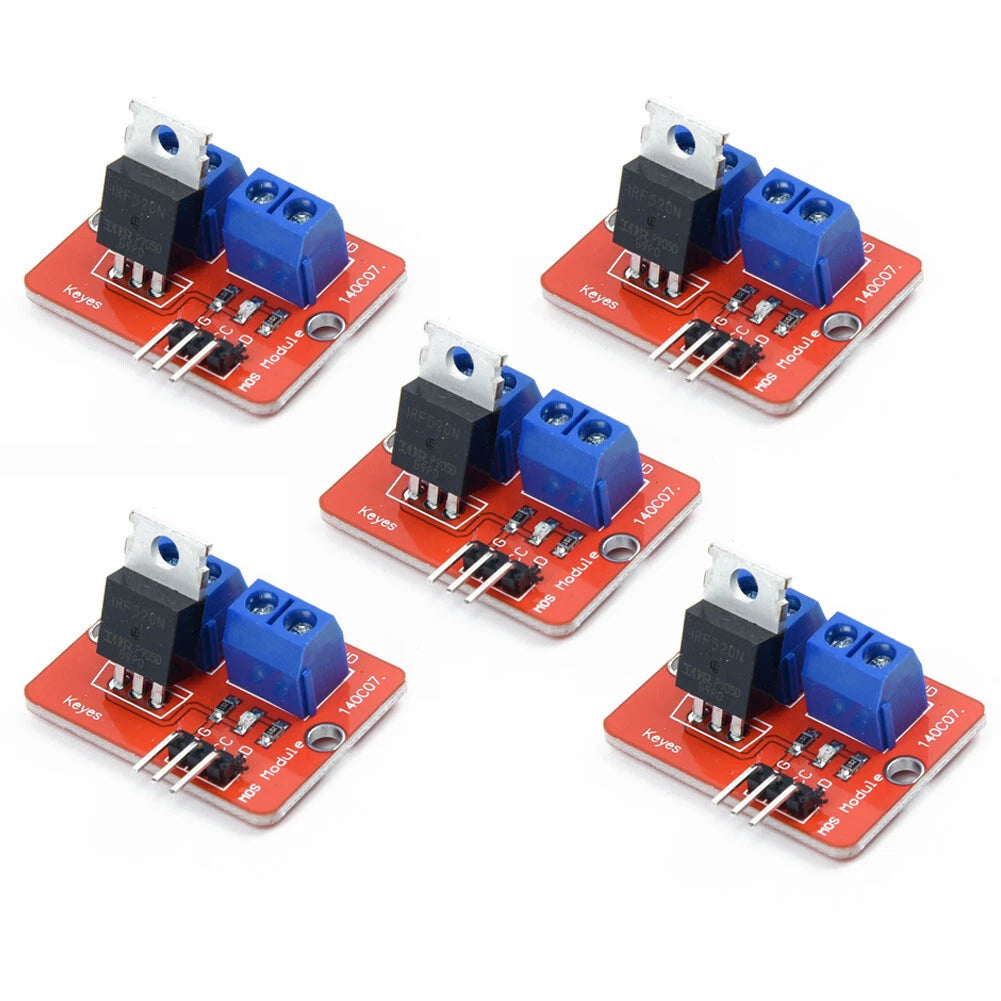 10PCS IRF520 MOSFET Driver for Arduino Raspberry Pi (3.3V-5V)