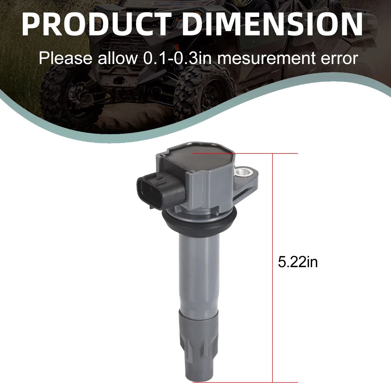 Ignition Coil for Can-Am Outlander HD5 HD7 (2023–2024) 420666148
