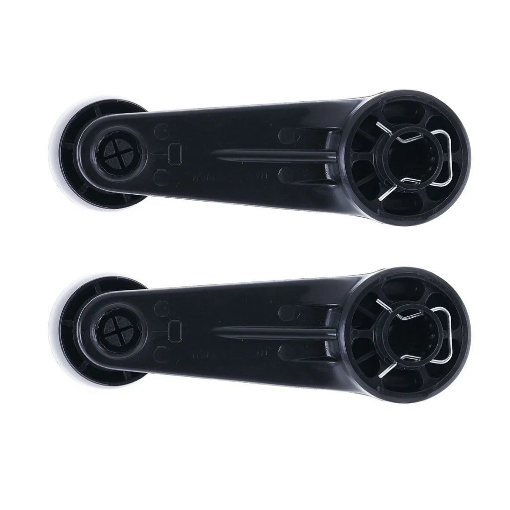 2 x Black FRONT LH+RH Window Crank Handle for Toyota Landcruiser (1969–2007)