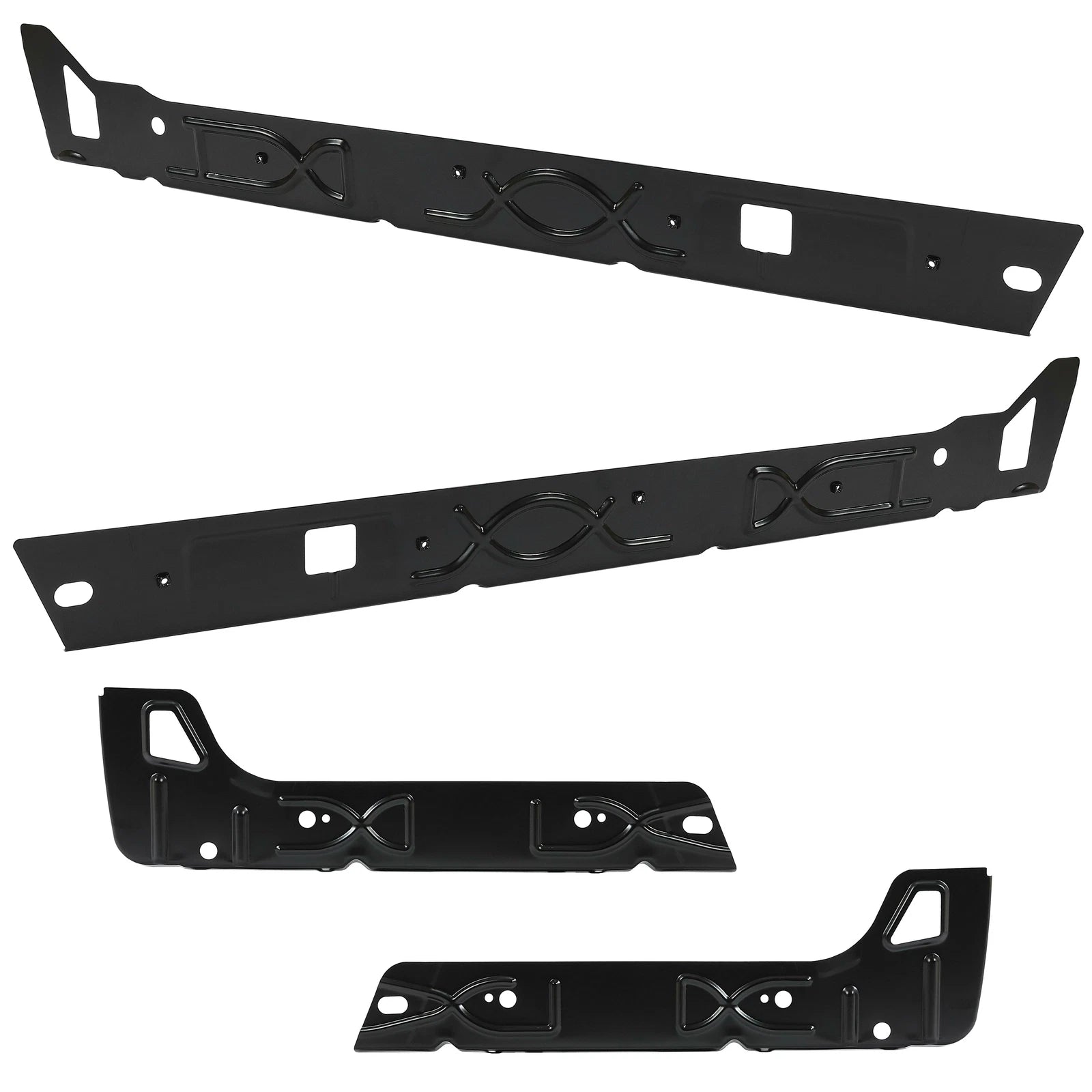 Set of 2 Inner Rocker Panels for Chevy Silverado GMC Sierra (1999-2007)