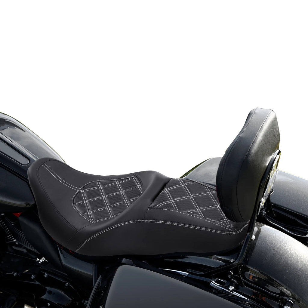 Rear Seat Pad for Harley Touring Electra Glide (2009–2023)