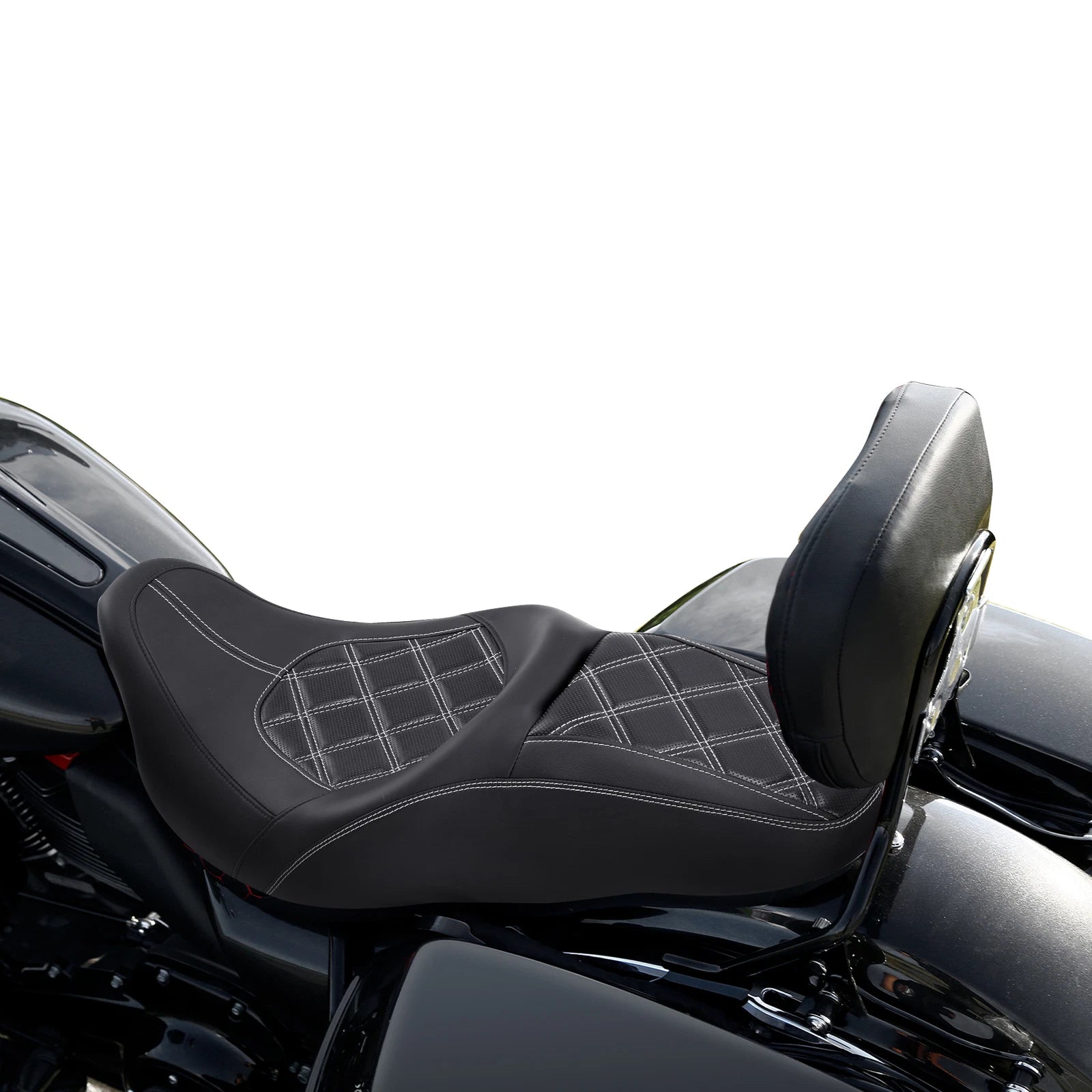 Rear Seat Pad for Harley Touring Electra Glide (2009–2023)