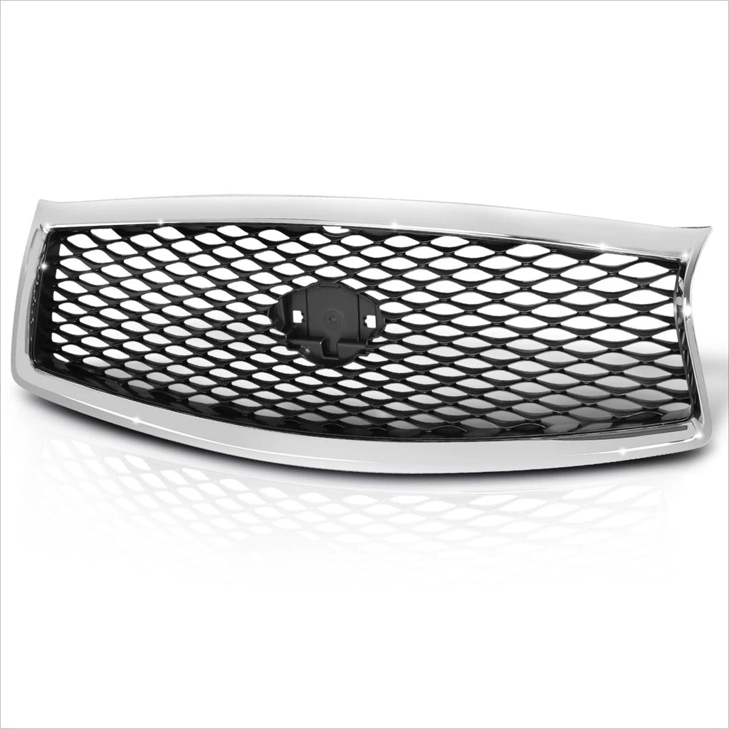 Diamond Mesh Grille with Badge Slot for Infiniti Q50 (2014–2017)