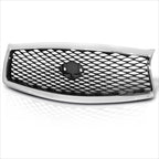 Diamond Mesh Grille with Badge Slot for Infiniti Q50 (2014–2017)