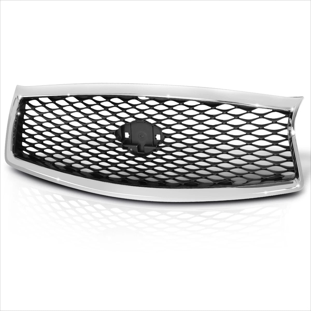 Diamond Mesh Grille with Badge Slot for Infiniti Q50 (2014–2017)