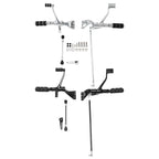 Forward Controls Pegs Lever for Harley Sportster 883 1200 (2004–2013) Chrome/Black