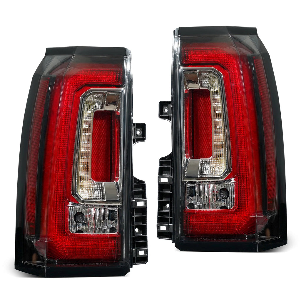 LED Yukon Style Tail Lights for Chevy Tahoe/Suburban (2015–2020) Pair
