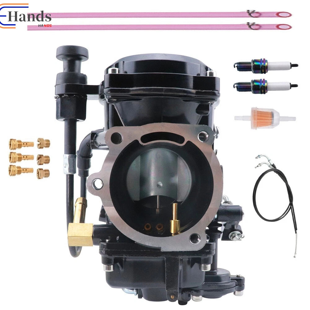 Carburetor & 35" Throttle Cable for Harley-Davidson Sportster 883 1200 (USA)