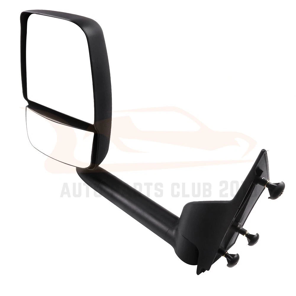 Pair of Manual Tow Mirrors for Chevy Express Savana Van (2003–2017)