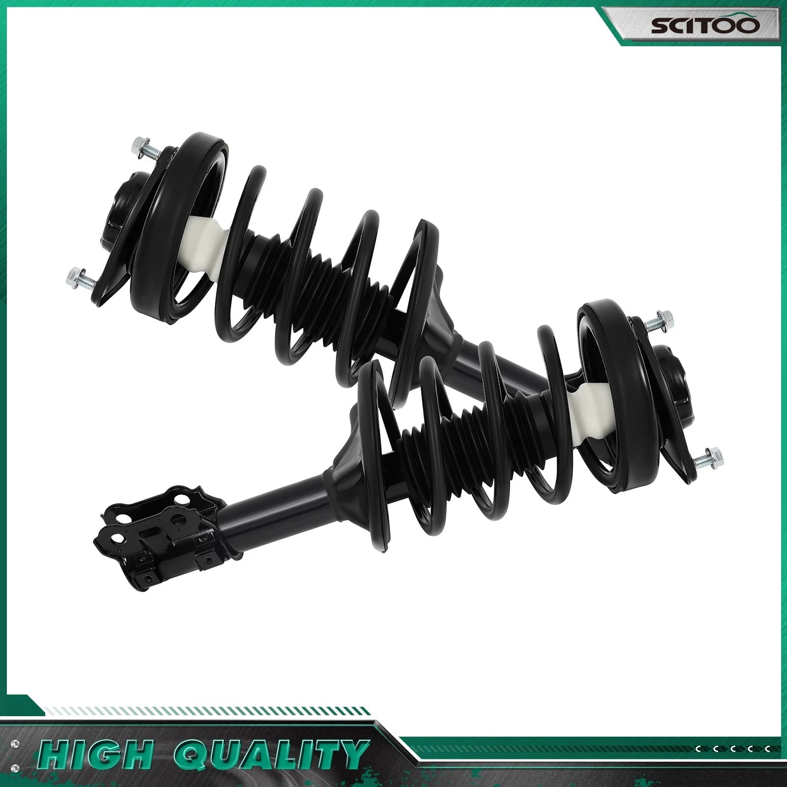 Front Complete Struts w/ Spring Assembly for Hyundai Tiburon (2003–2008)