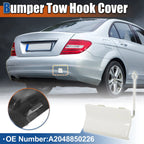 Rear Car Bumper Tow Hook Cover for Mercedes-Benz C-Class (2015–2021) No.A2048850226 White