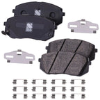 Front Ceramic Brake Pad Set for Hyundai Sonata (2015)