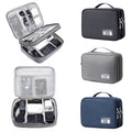 Portable Electronic USB Organizer Travel Cable Storage Bag Case