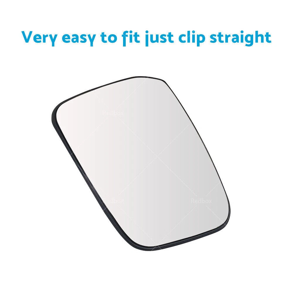 Left Side Mirror Glass w/ Heated for Nissan Navara D40 (2005–2015)