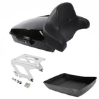 Chopped Trunk Backrest Solo Mounting Rack for Harley Low Rider (2018–2025)
