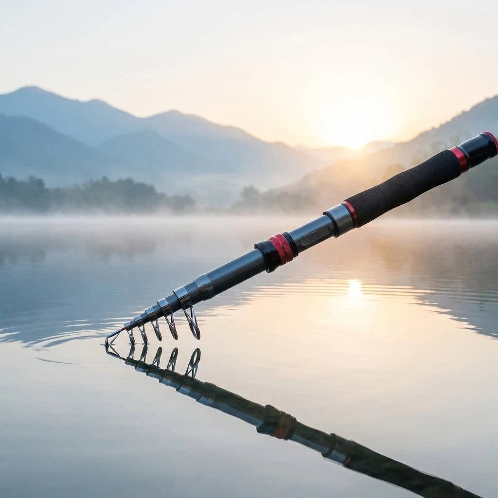 Telescopic Fishing Rod 1.8m 2.1m 2.4m for Surf Rock Boat Fishing