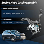 Hood Latch Assembly for Honda Pilot (2009–2015) No. 74120SZAA01/74120SZA506