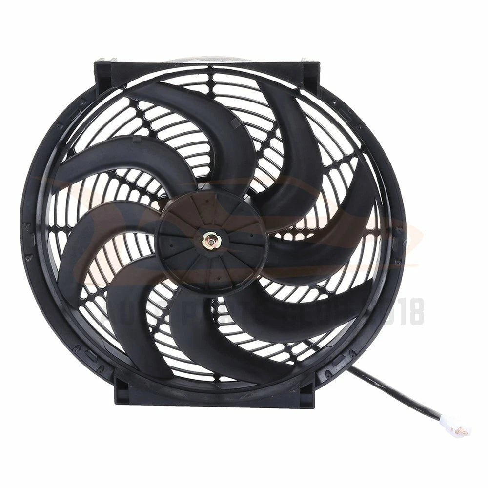 2X 14" Electric Cooling Fan Mount Kit for Universal Applications