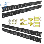 Etrack Steel Rail Tie Down Kit for Make Model