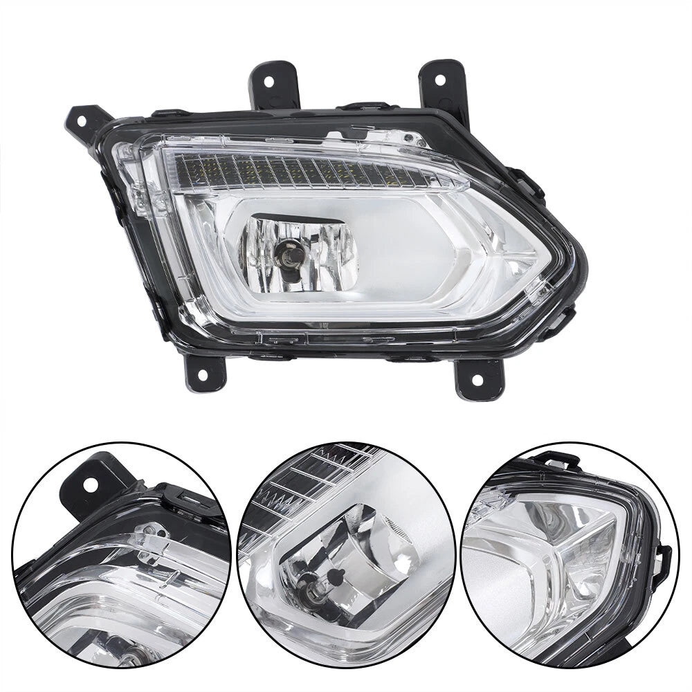Fog Light for Chevrolet Equinox (2016â2017) Clear Right Side Halogen