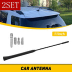 Set of 2 Black Power Radio Antennas for Ford Explorer (2011–2020)