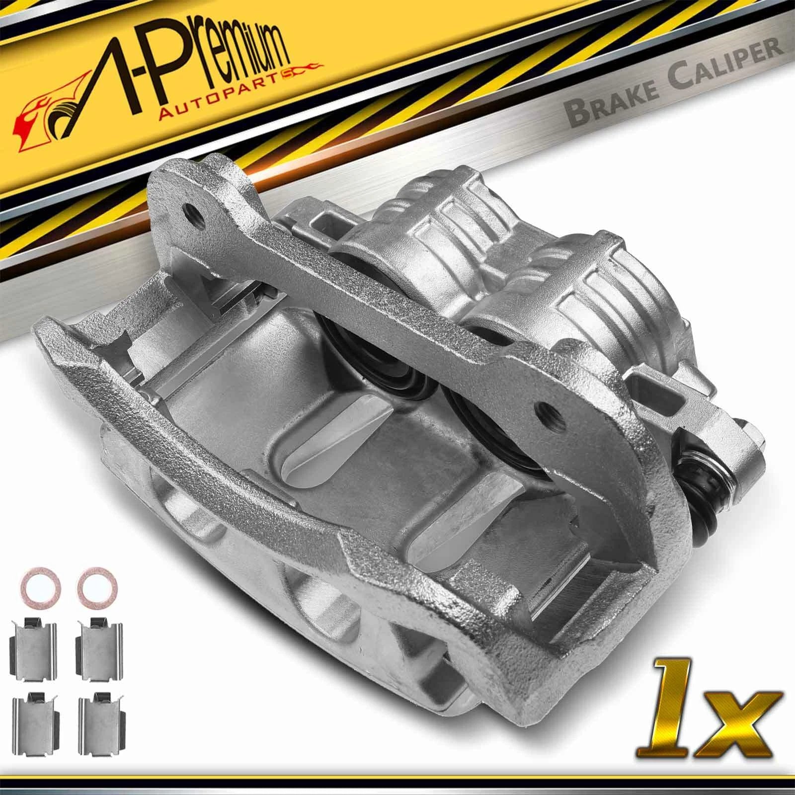 Front Left Disc Brake Caliper with Bracket for Ford Mustang (2005–2014)