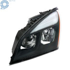 LED Left Driver Side Headlight for Freightliner Cascadia (2018–2023)