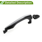 Exterior Door Handle for Hyundai (2011–2017) No. 826512T011 Black Silver Tone