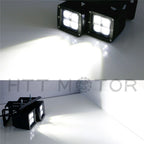 80W CREE LED Pods for Chevy Silverado (2007–2014) - Foglight Bracket/Wiring