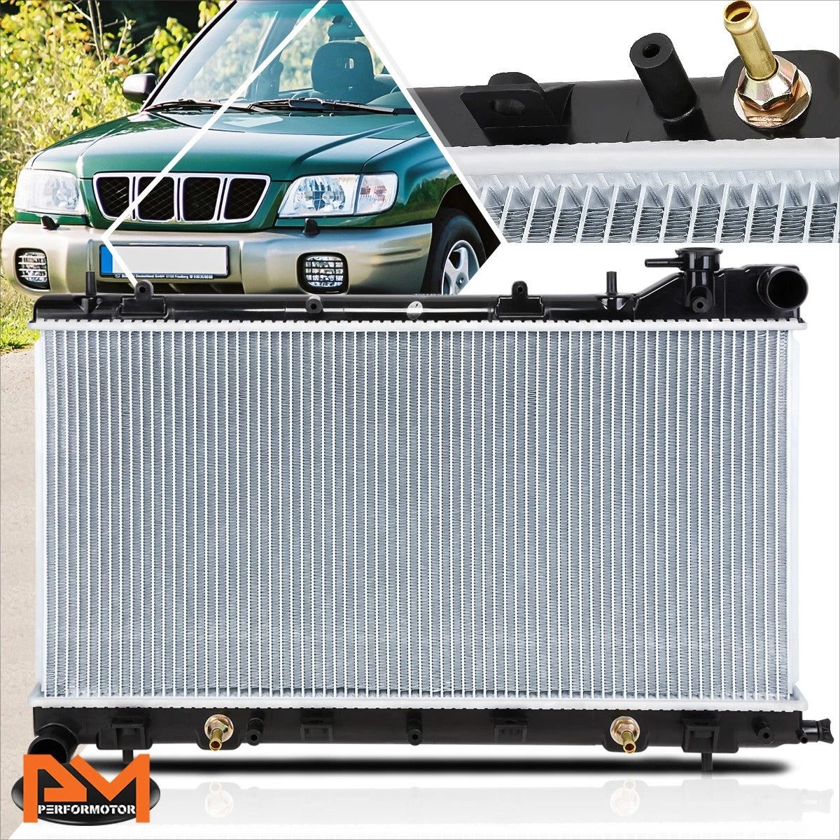 Aluminum Radiator for Subaru Forester/Impreza (1998–2002) DPI-2402