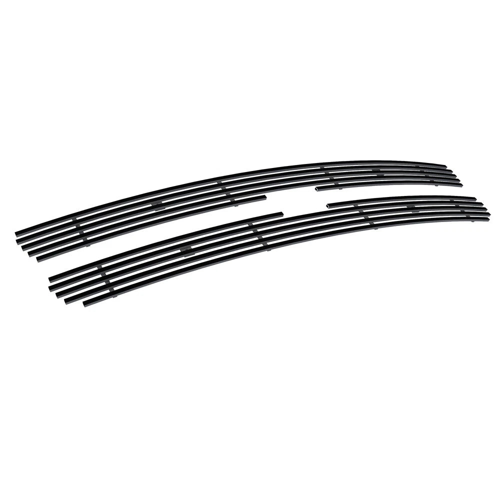 Upper Black Billet Grille Insert for Chevy Silverado 1500/2500 (1999–2002)