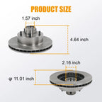 Front Disc Brake Conversion Kit for Chevy Car/Corvette (1949-1962)