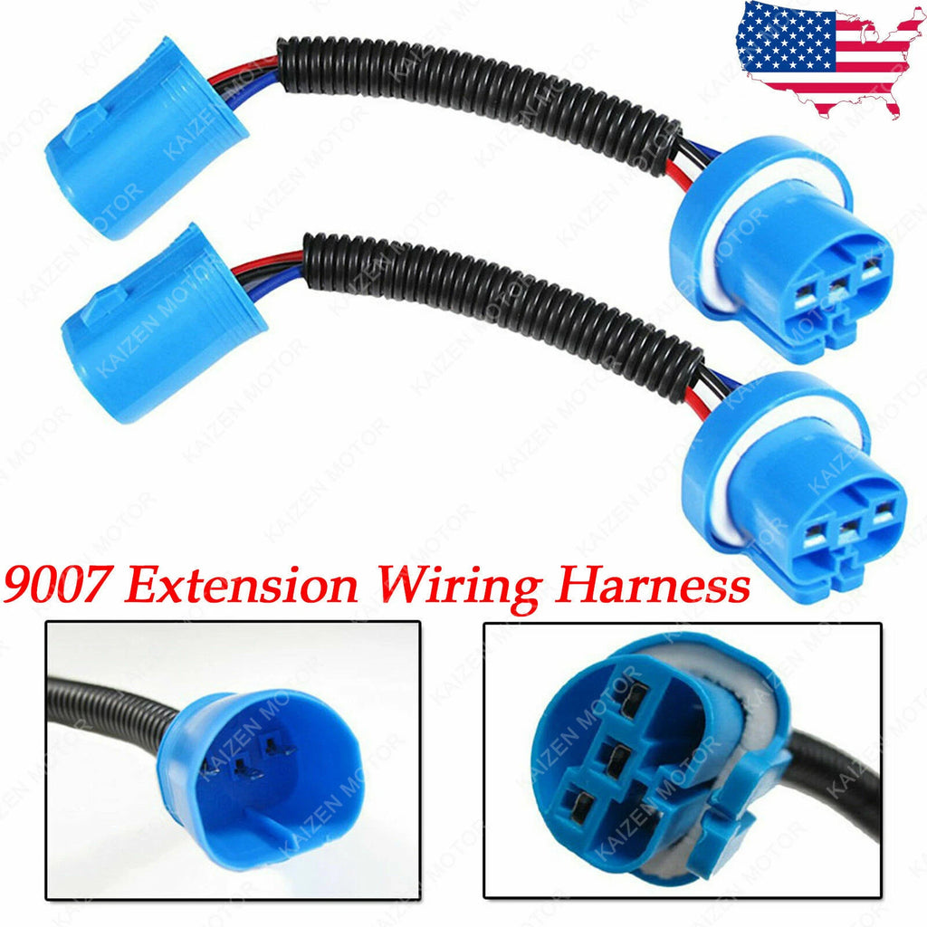 HB5 Extension Wiring Harness Socket Adapter for Headlight Fog Lights for 9004 9007 (1995–2000)
