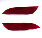 Rear Bumper Reflector Panels Set Left Right for Ford Focus Hatchback (2015–2018)