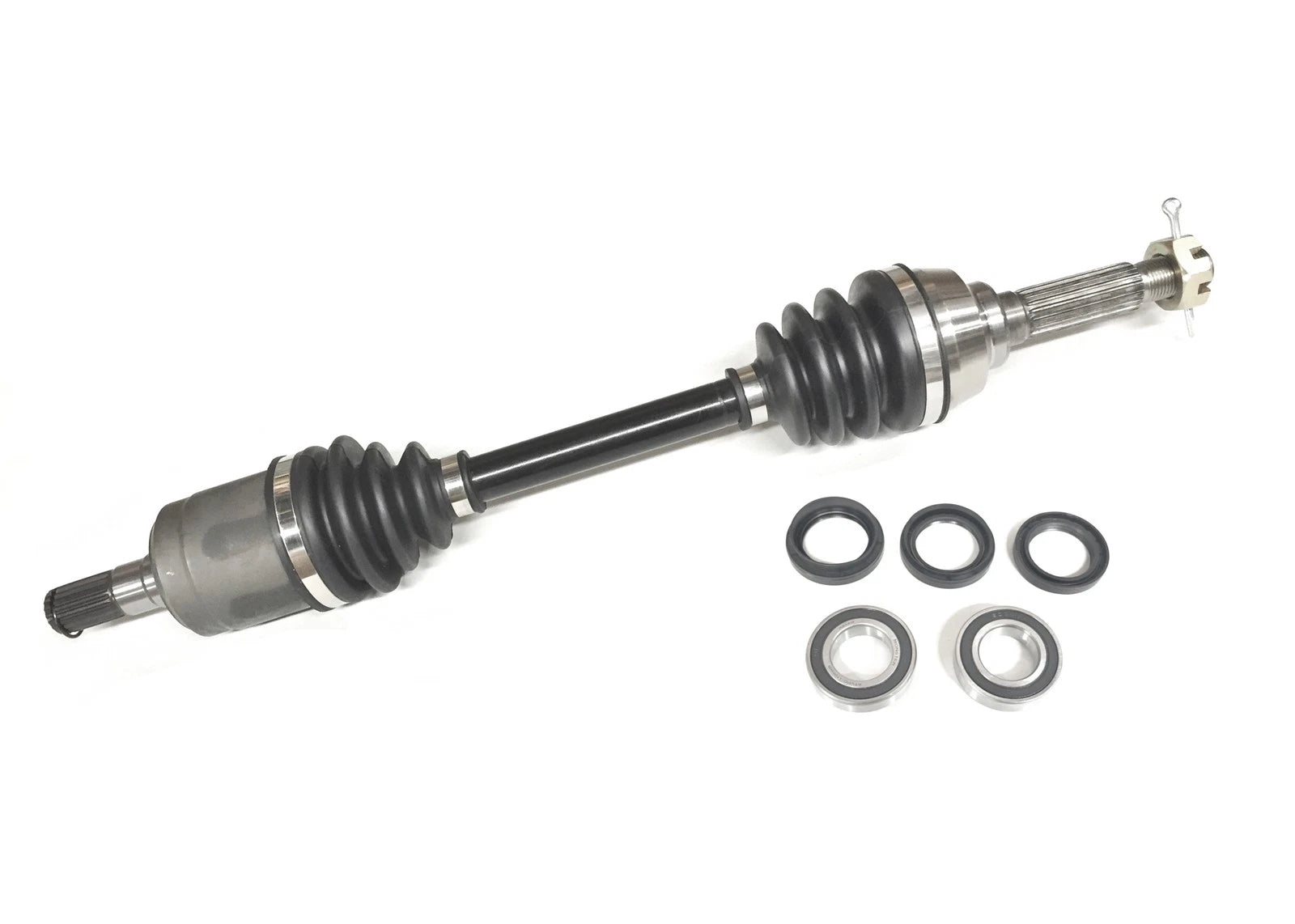 Precision Front Left CV Axle & Bearing Kit for Suzuki Vinson 500 (2003–2007)