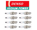 Set of 8 Denso SK20R11 3297 Long Life Iridium Spark Plugs for Lexus Volvo