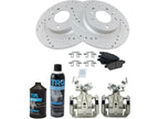 Rear Brake Pad Rotor Caliper Set for Mazda 6 (2006–2013) YQ849BQ