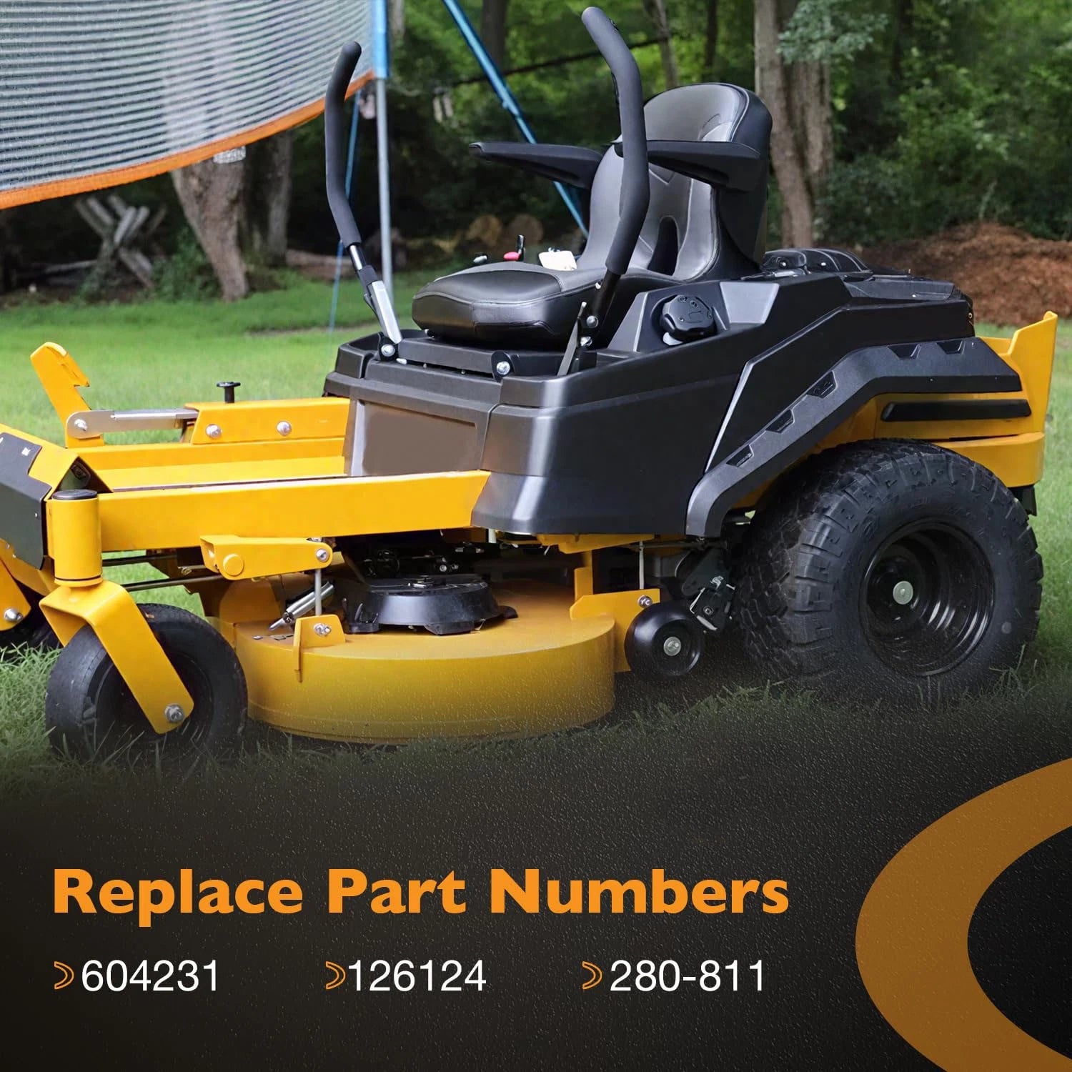 Flat Idler Pulley for Hustler Raptor 48" 52" 54" 60" Deck Mower