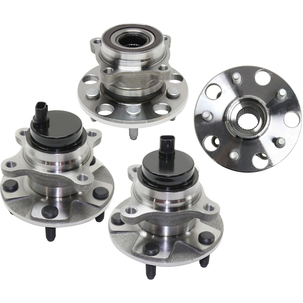 Wheel Hub Set for Lexus IS250 GS300 (2006–2015) Front & Rear