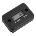 Digital Hour Meter for Motorcycle ATV Snowmobile Boat (Waterproof LCD)