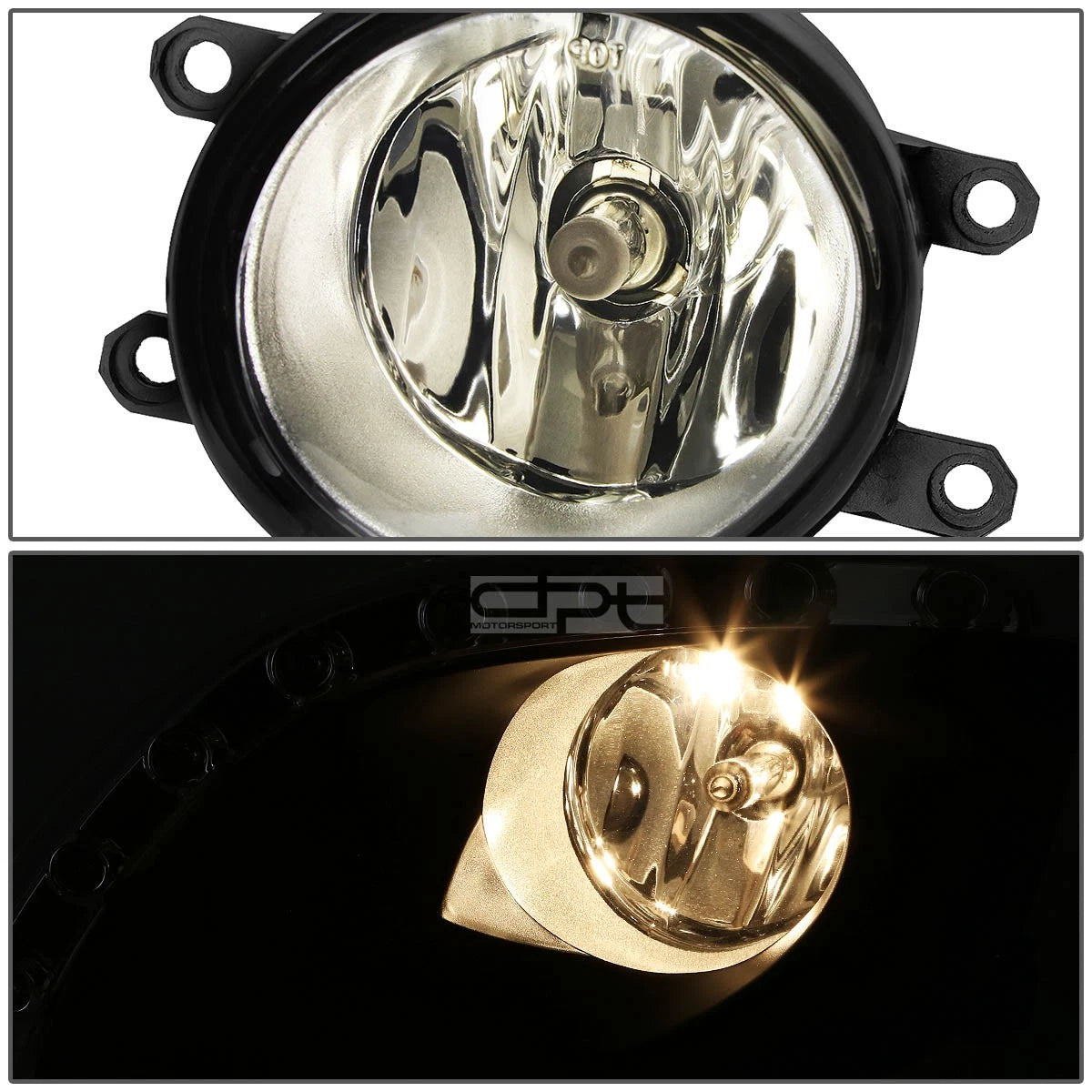 Fog Lights with LED DRL for Toyota Camry (2010–2011) - Smoked Lens