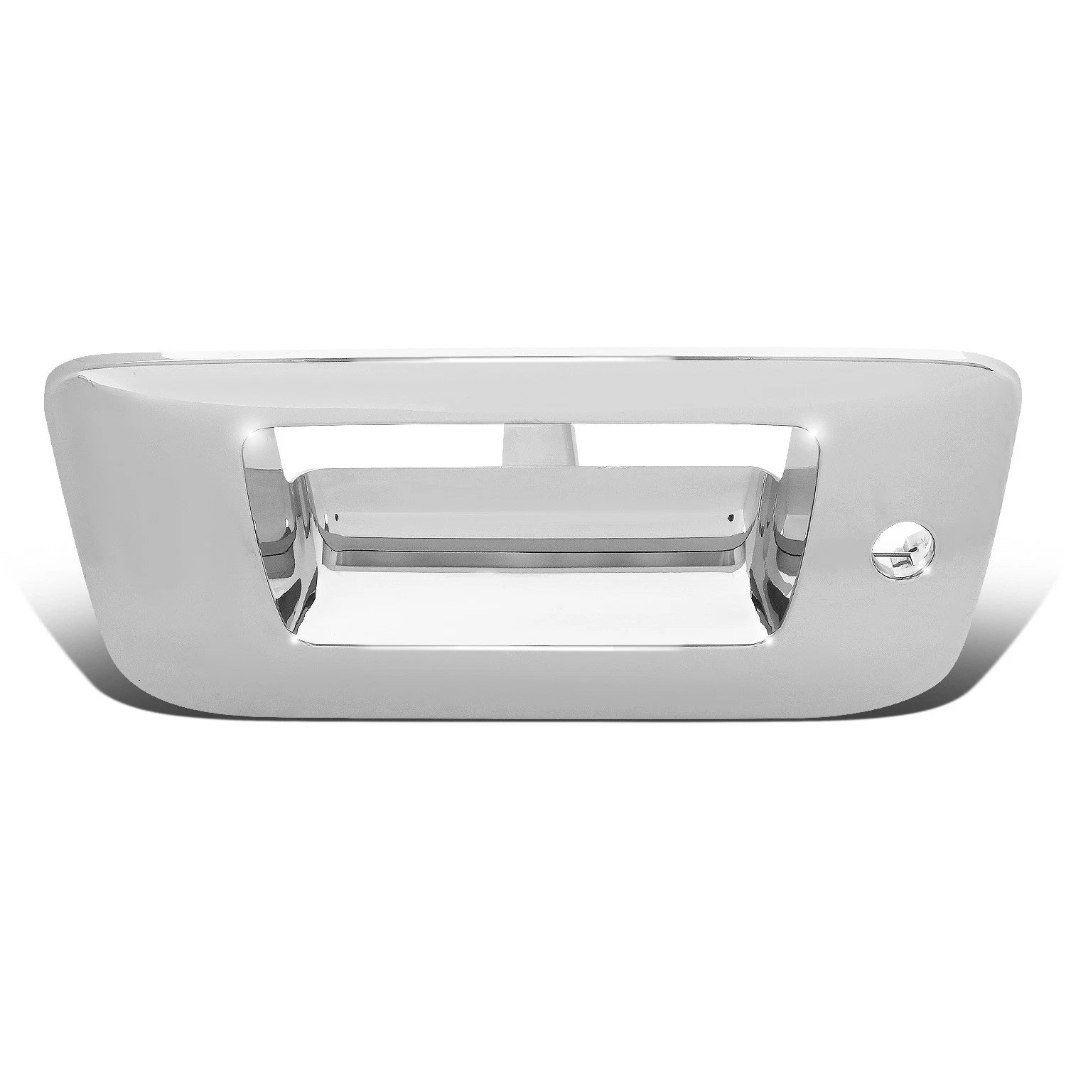 Tailgate Handle Bezel with Keyhole Chrome for Sierra Silverado 1500-3500 (2007–2014)