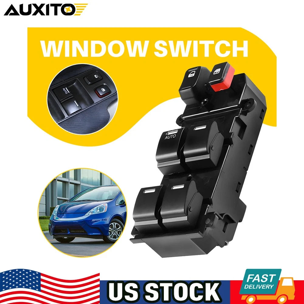 Driver Master Power Window Door Switch for Honda Fit (2009–2014)
