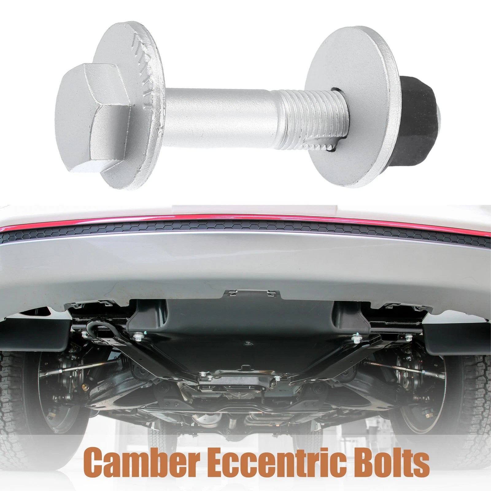2X Eccentric Alignment Camber Bolt for Kia Optima (2011–2020) No. 552602P300