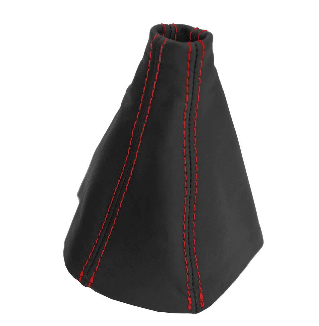 Manual Shift Boot Cover for Acura NSX (1991–2005) Red Stitch PVC Leather
