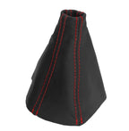 Manual Shift Boot Cover for Acura NSX (1991–2005) Red Stitch PVC Leather