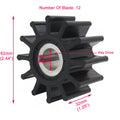 Water Pump Impeller Repair Kit for Sherwood G1 G2 G15 G21 G22 G30 (09959, 09959K)