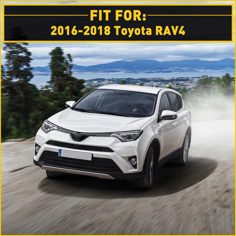 Pair of Rear Bumper Reflector Lights for Toyota RAV4 (2016-2018)