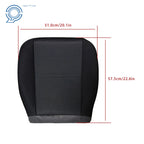 Cloth Driver Bottom Seat Cover for Chevy Silverado (2007-2014)